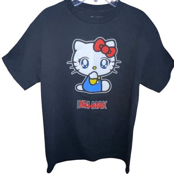 Dim Mak x Hello Kitty Daydream Black T-Shirt - Picture 1 of 10